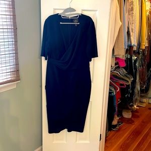 Adrianna papell navy dress size 16
